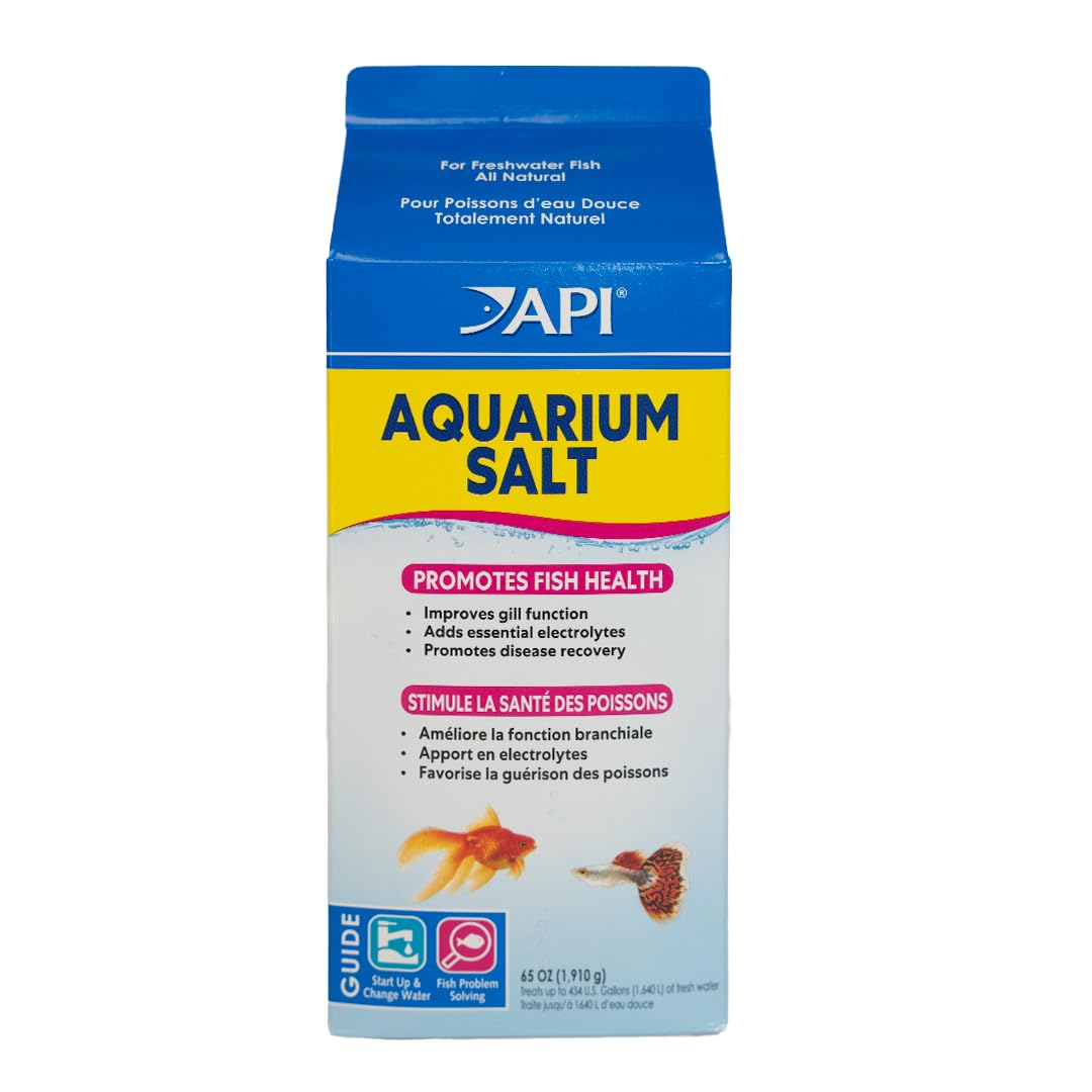 API Aquarium Salt for Freshwater Aquariums - Promotes Health & Recovery | 1844g Box 1