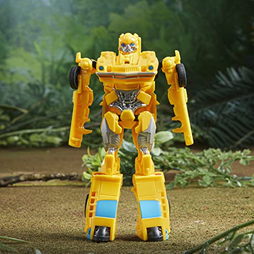 TRANSFORMERS Beast Combiner 2-Pack Bumblebee with Snarlsaber - Convertible Action Figures for Ages 6+