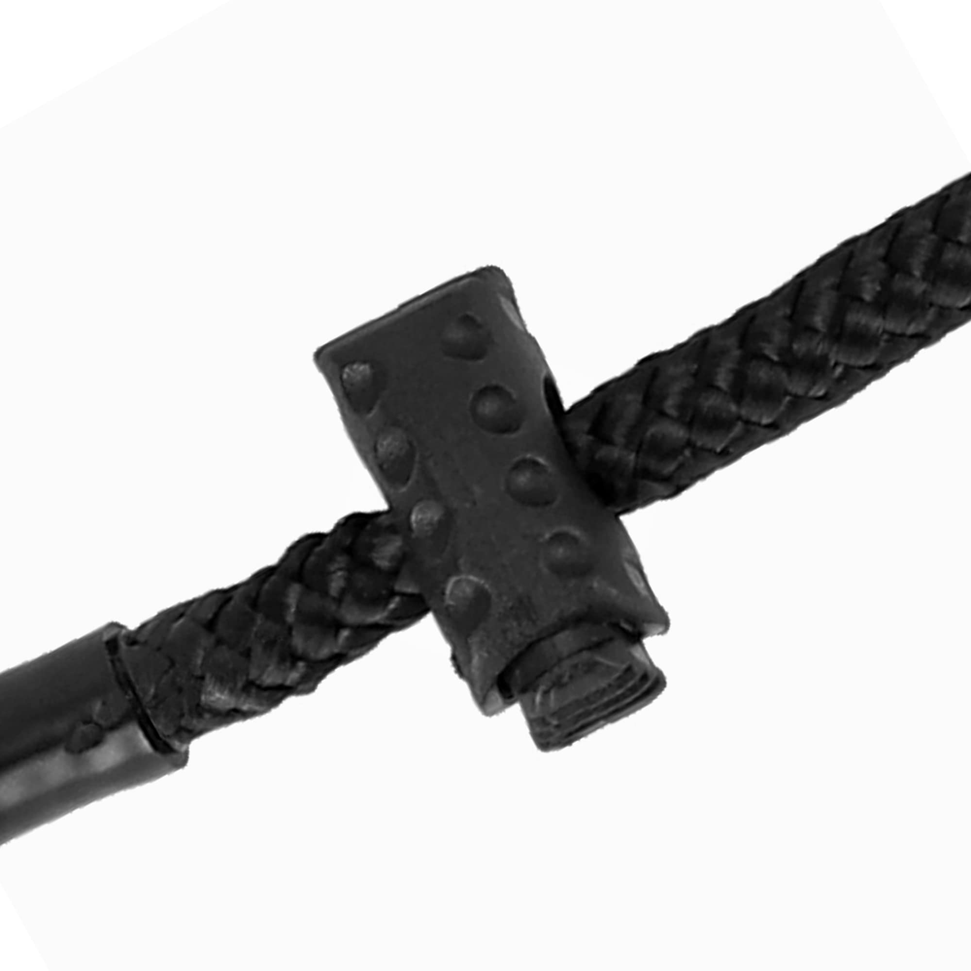DINGO GEAR Hand Sewn Polypropylene Choke Collar - Adjustable Limiter | L Size 55cm | Black 4