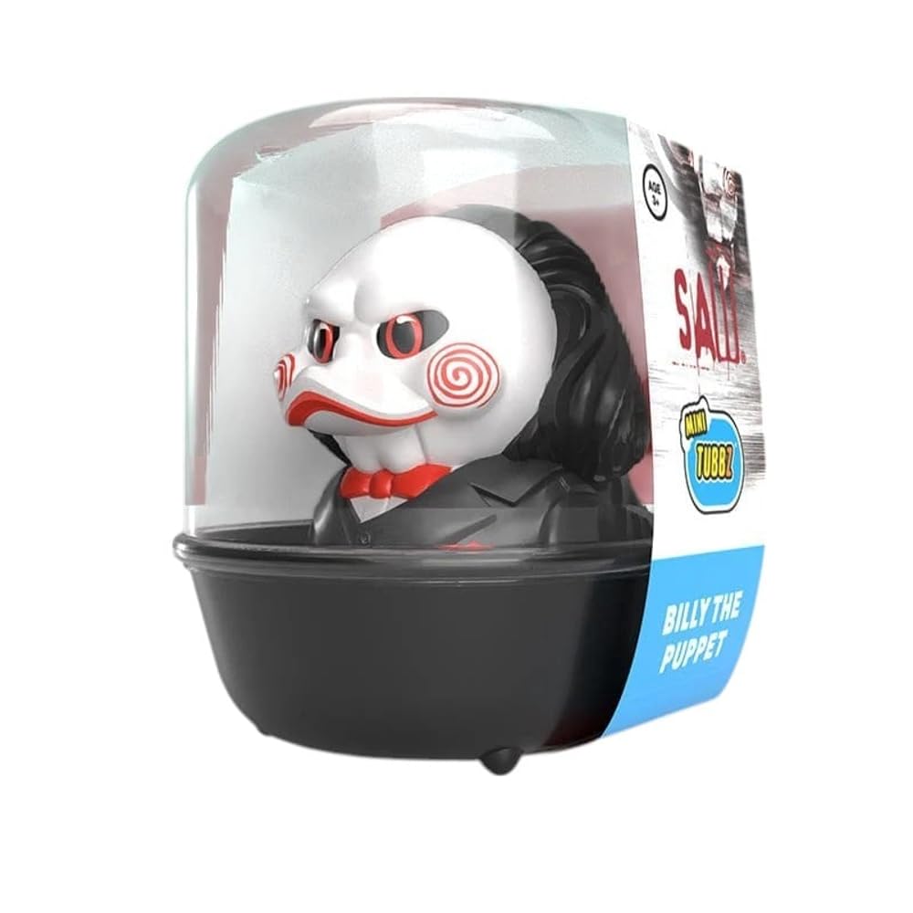 TUBBZ Mini: Saw Billy The Puppet Cosplaying Rubber Duck Vinyl Figure | Miniature Collectible