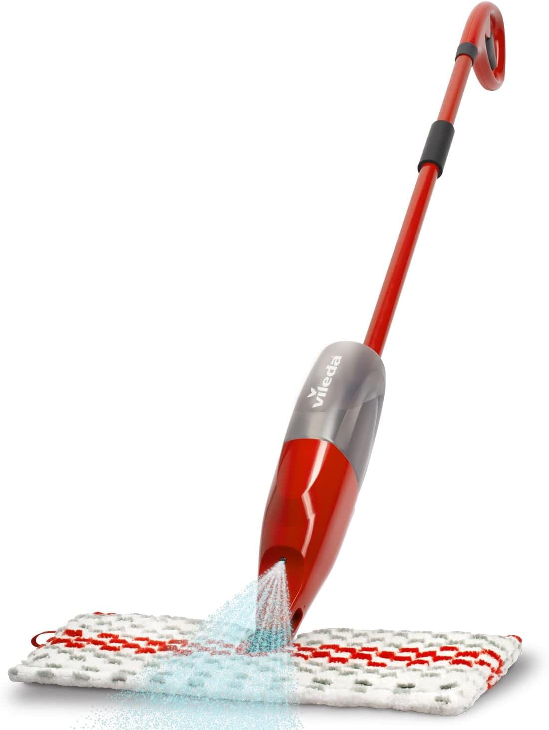 Vileda 1-2 Spray Max Mop - Dual-Sided Microfibre Head | Refillable 650ml Tank | Washable Pad 1
