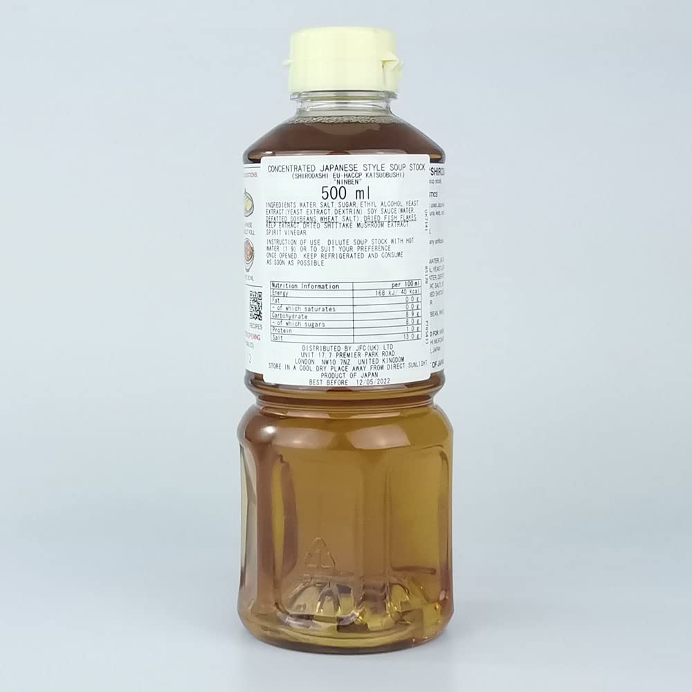 Ninben Shirodashi Concentrated Soup Stock - Japanese Dashi Concentrate | 500 ml 2