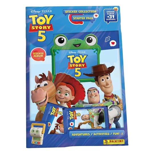 Panini Toy Story 5 Sticker Collection - Starter Pack | Includes Album & 5 Packets