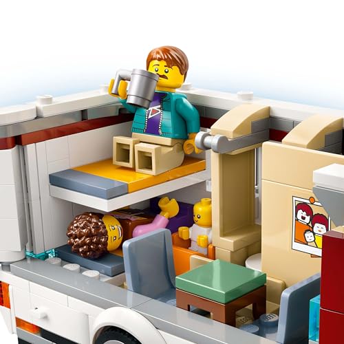 LEGO City Holiday Adventure Camper Van Toy - Building Set for 6+ Year Olds 4