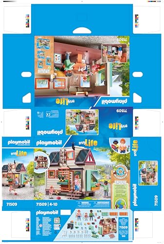 Playmobil Tiny House Playset - 160-Piece Detailed Home with Figures & Accessories for Ages 4+ 16