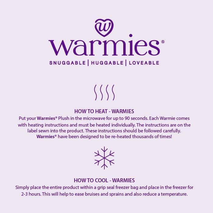 Warmies Fully Heatable Cuddly Toy scented with French Lavender - Avocado 9