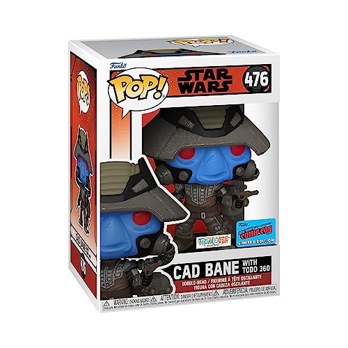 Funko Pop! Star Wars: The Bad Batch - Cad Bane with Todo 360 Vinyl Figure (55912)