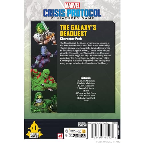 Atomic Mass Games Marvel Crisis Protocol The Galaxy's Deadliest Affiliation Pack (CP223)