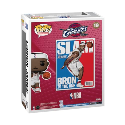 Funko Pop! NBA Cover: Slam – LeBron James Vinyl Figure (75073)