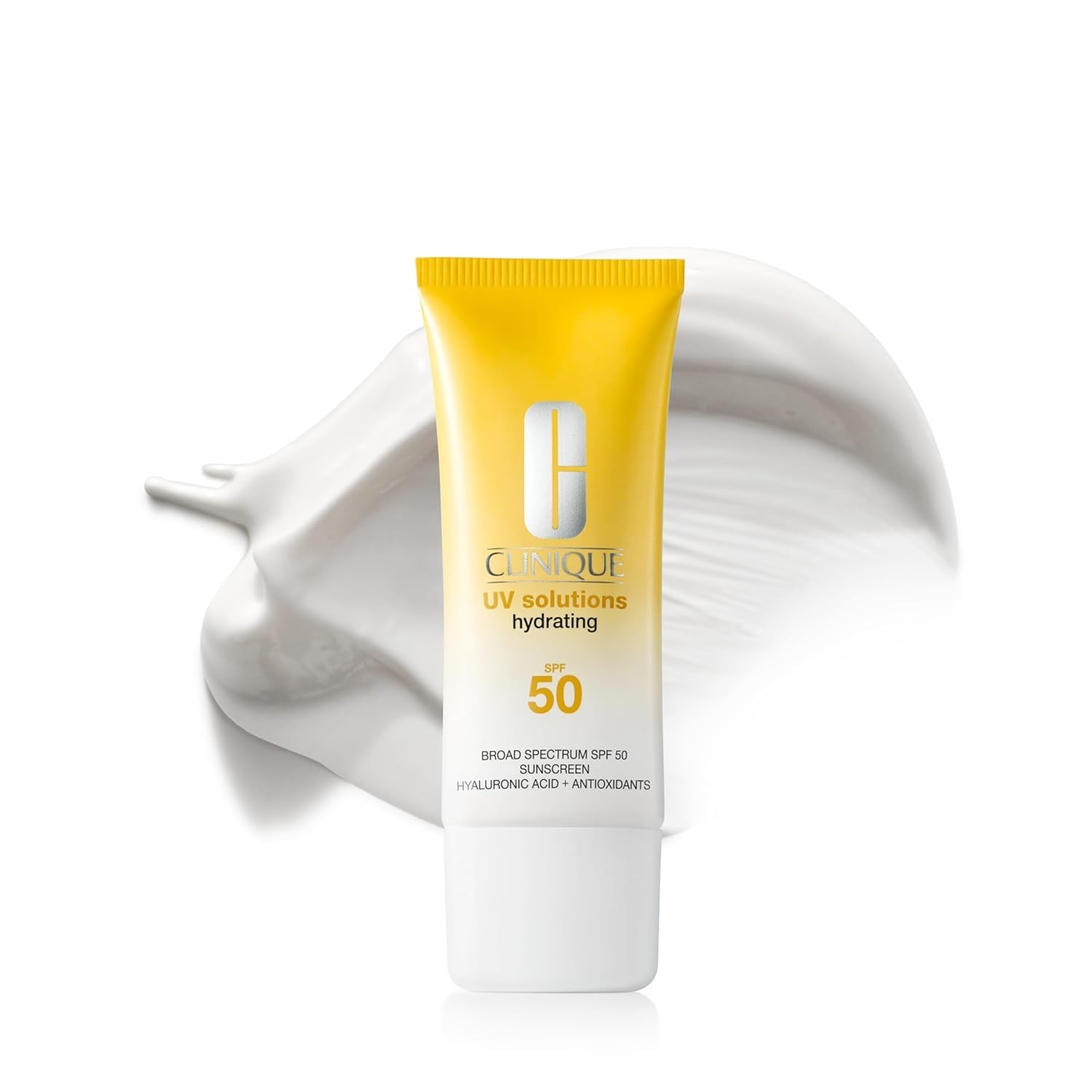 Clinique UV Solutions Hydrating Sunscreen SPF 50 with Hyaluronic Acid | 40 ml | Unisex Adult 1