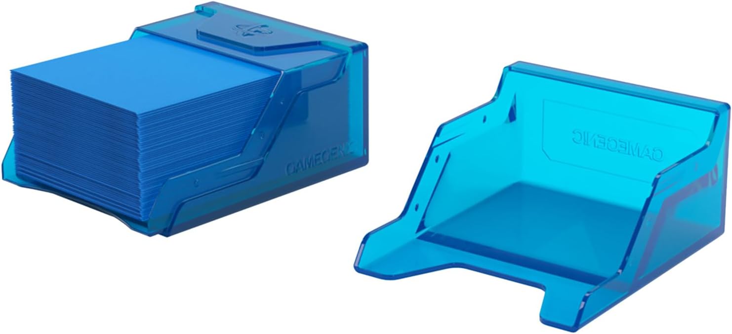 Gamegenic Bastion 50+ Blue Deck Box for Double-Sleeved Cards 3