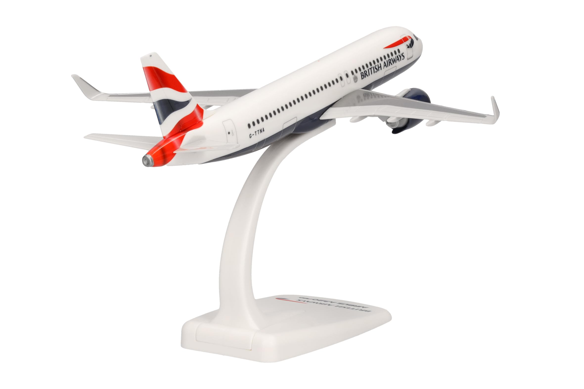 Herpa British Airways Airbus A320 Neo - G-TTNA 1:200 Scale Model 2
