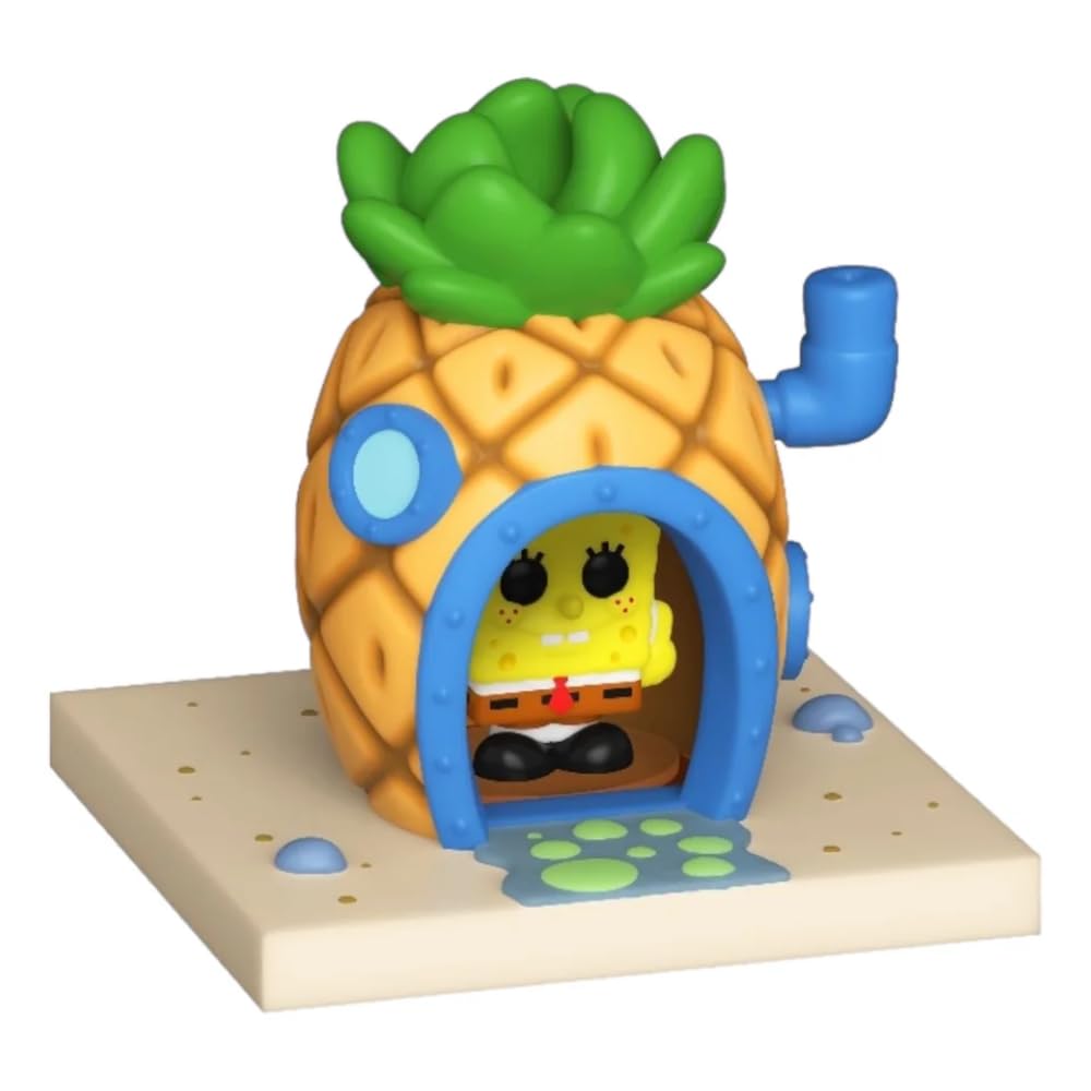 Funko Bitty POP! Town: SpongeBob SquarePants - SpongeBob and Pineapple House | Vinyl | 3.5 Inches 4