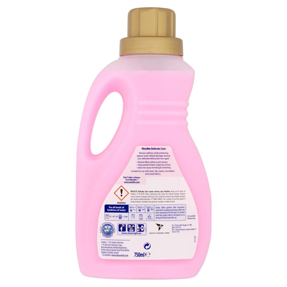 Woolite - Laundry Detergent Liquid for Delicates, Hand and Machine Wash 5