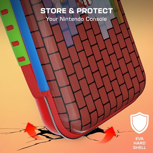 Mario Bricks PlayTrek Travel Case for Nintendo Switch 2, Switch & OLED Model 10