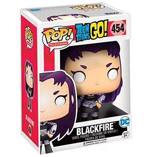 DC Comics Equipo Titán Go! Blackfire Exclusivo Funko 11811 Pop! Vinilo #454