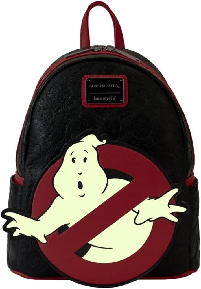 Loungefly Ghostbusters No Ghost Logo Glow Mini Backpack (Sony Licensed)