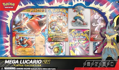Pokémon TCG: Mega Lucario ex Figure Collection 4