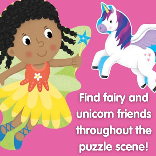 Galt Giant Floor Jigsaw Puzzle Fairies and Unicorns - 30-Piece Educational Puzzle for Kids Ages 3-6 8