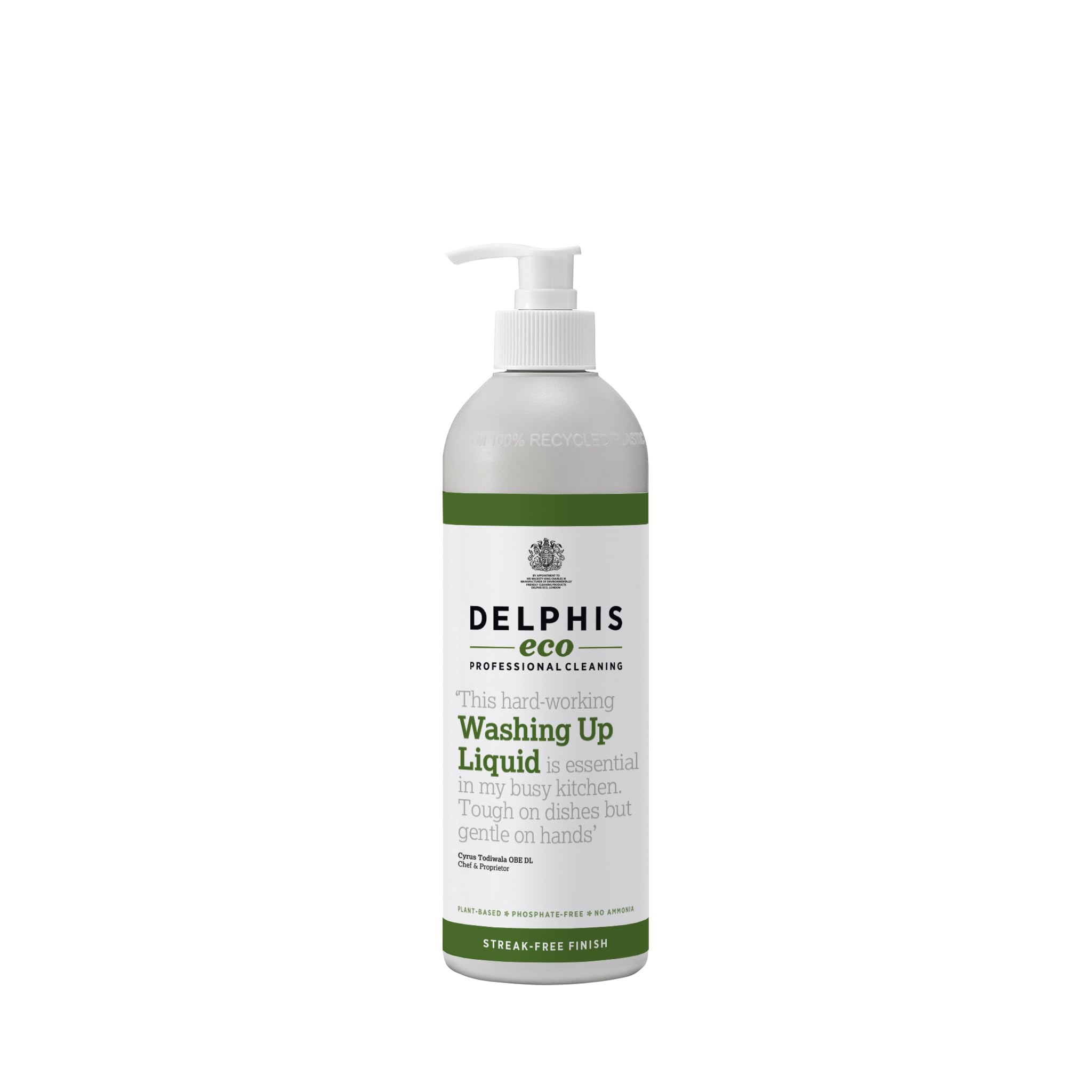 DELPHISECO Eco Washing Up Liquid - Citrus Scent, Plant-Based, 500 ml 1