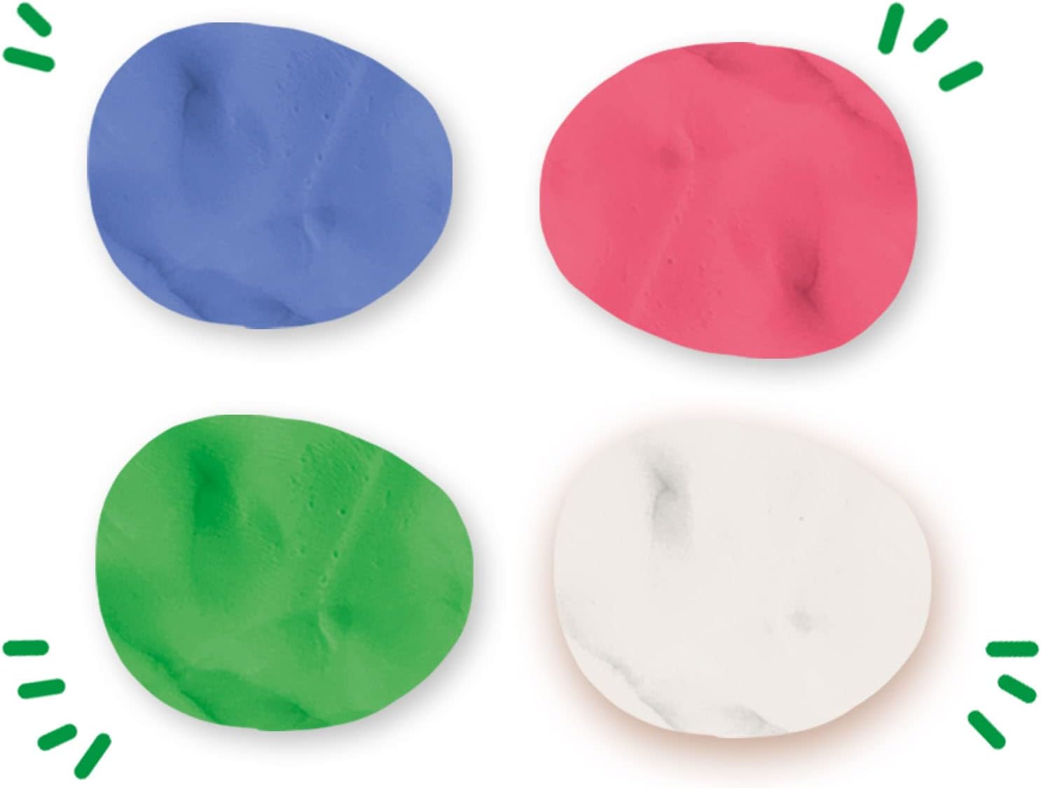 SES Creative Feel Good Dough-Relax Playset - 4 Colors for Sensory Play (Ages 1-12) 2
