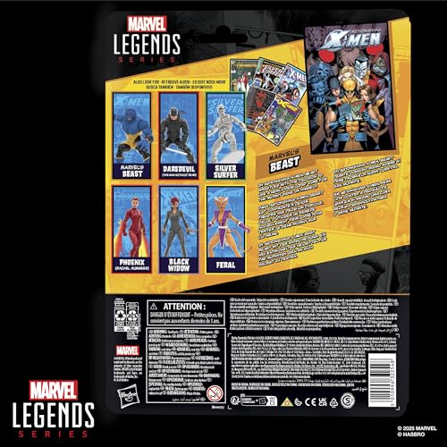 Marvel Legends Series Beast Action Figure - 6-Inch Scale, Inspired by Astonishing X-Men Comics 19