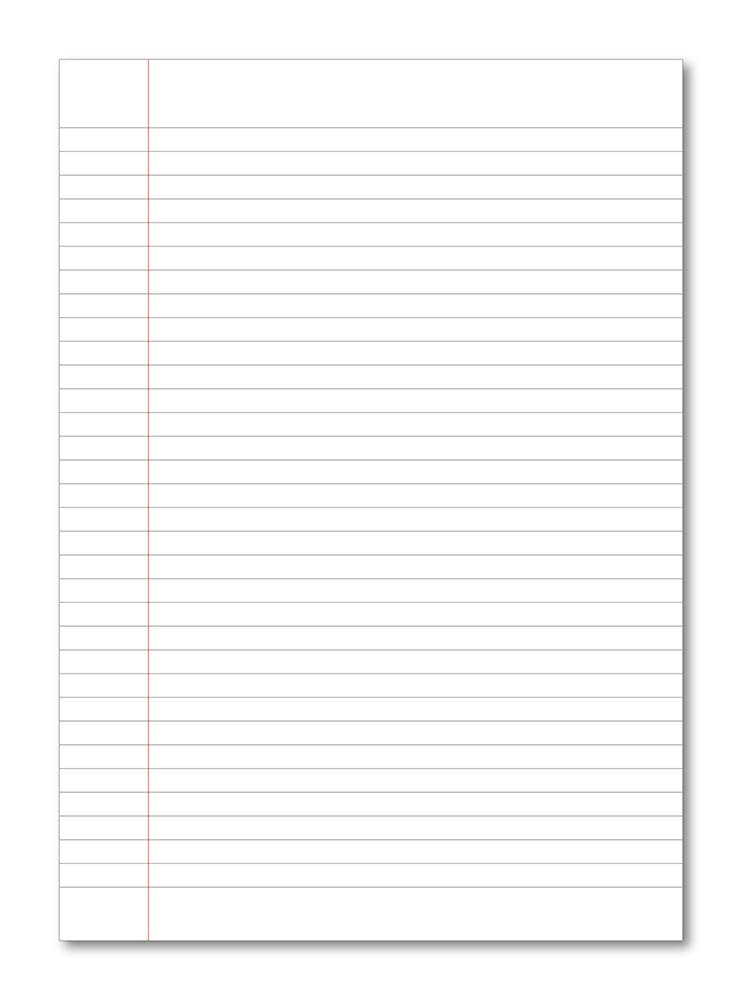 Hamelin A4 Lined Exercise Books - 48 Pages, 75 gsm Paper, Yellow | Pack of 10 4