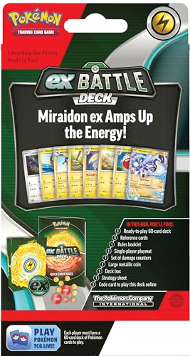 Pokémon TCG: Miraidon ex Battle Deck (60-Card Ready-to-Play Deck) 8