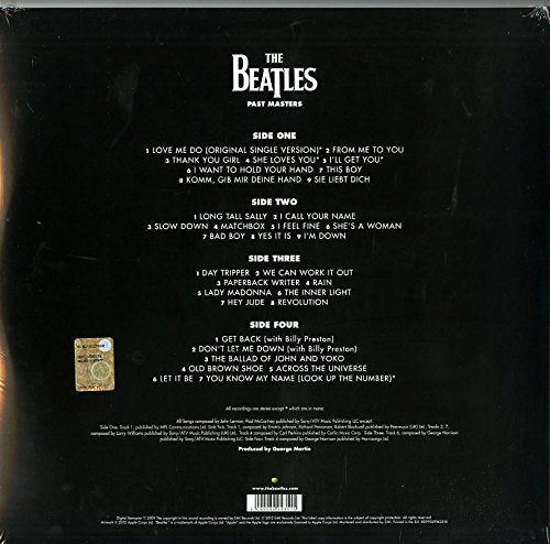 The Beatles - Past Masters [Volumes 1 & 2] [Double LP Vinyl]