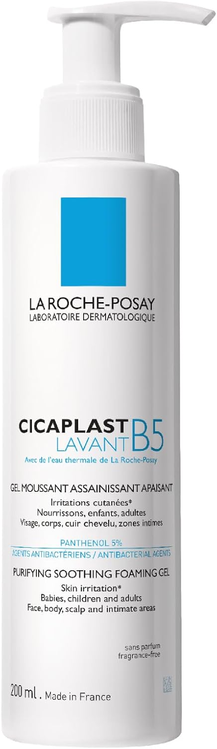 La Roche-Posay - Cicaplast B5 Gentle Soothing Wash Cleanser (200ml) (‎3337875548519)