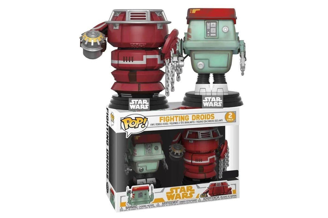 Star Wars Fighting Droids Excluye Funko 27030 Pop. Vinilo