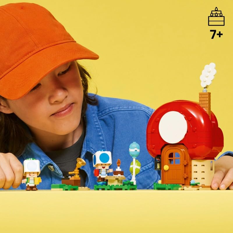 LEGO Super Mario Party at Toad's House Building Set 72041 for Ages 7+ | Includes 2 Figures 2