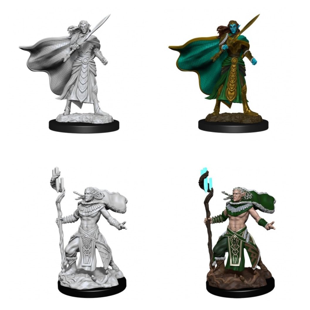 WizKids Magic the Gathering Unpainted Miniatures Figure #7 (6 Units) Plastic 1