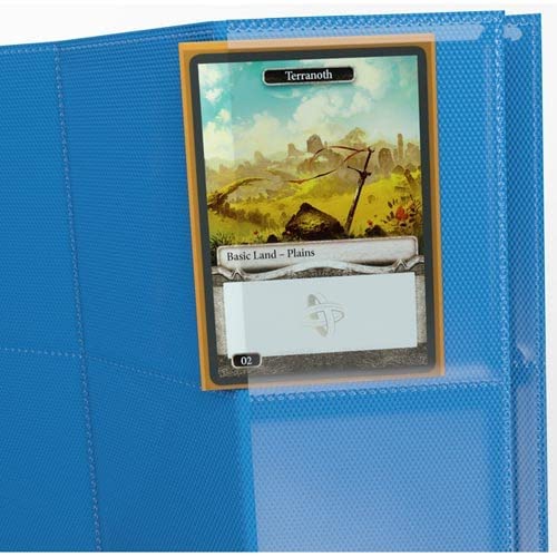 Gamegenic Sideloading 18-Pocket Pages Pack of 10 - Blue 4