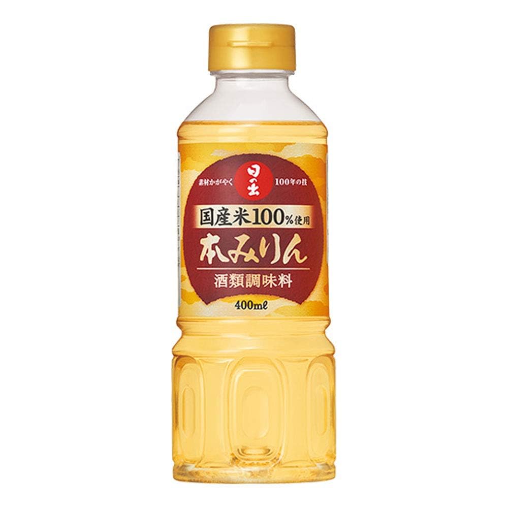 Hinode Hon Mirin - Genuine Japanese Cooking Ingredient | 13.5% ABV | 400ml Bottle
