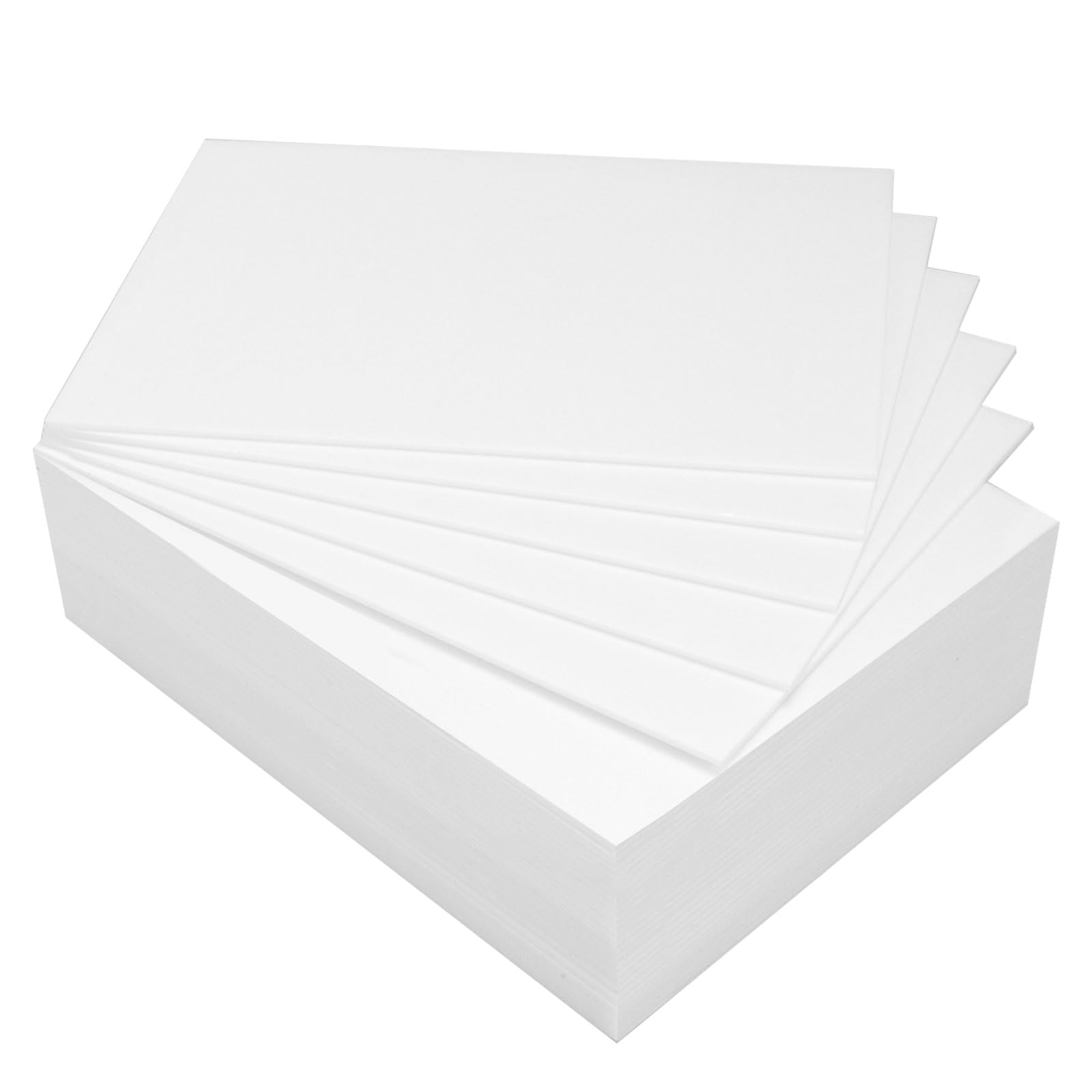 ASelected Foam Boards - 10 Pack White Sheets | 280x355mm Size | 5mm Thick