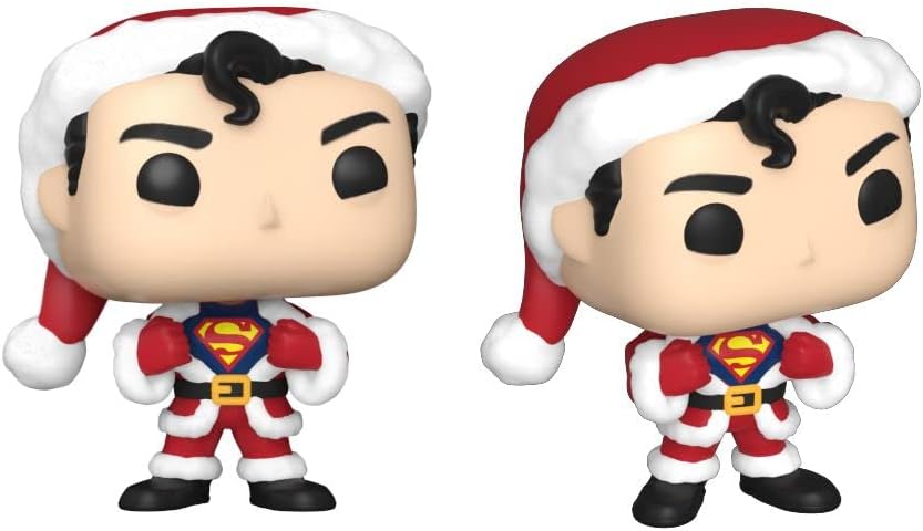 Funko Pocket POP! DC Holiday-Tree Holiday Box - 4 Pack Keychain Set (DC-1234)