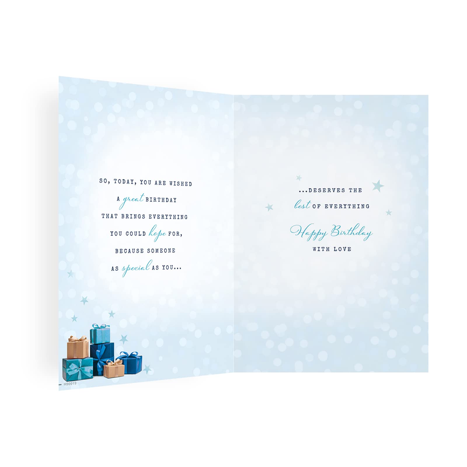 Avant Garde Studios Birthday Card for Son | 9 x 6 inches | Gifts & Balloons Design