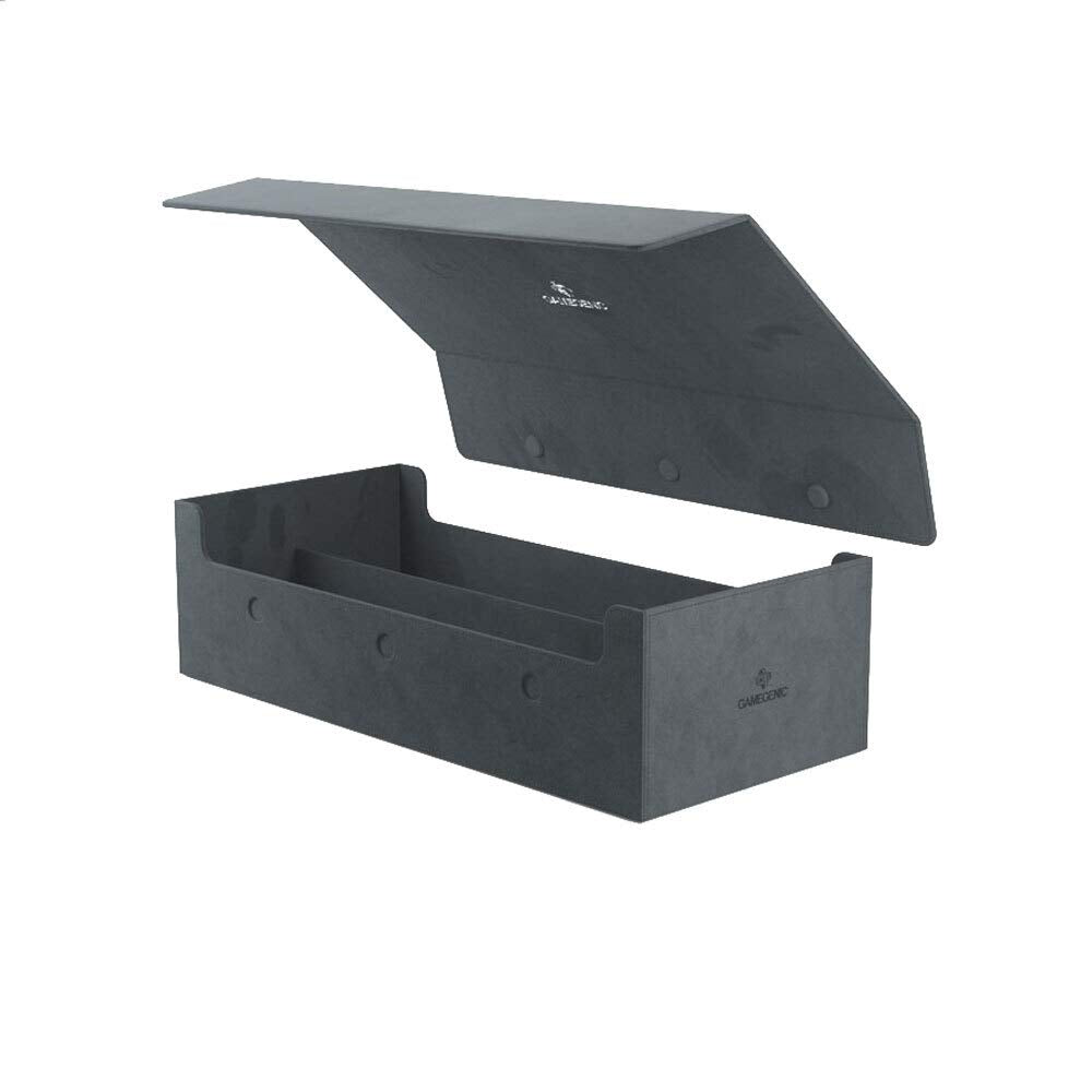 Gamegenic Dungeon 1100+ Convertible Midnight Grey Card Storage Box