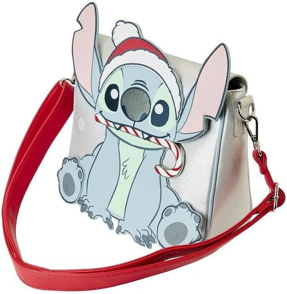 Loungefly Disney Lilo and Stitch Holiday Cosplay Crossbody Bag (LOUWDTB2883)