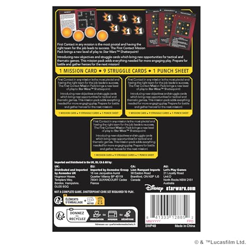 Atomic Mass Games Star Wars: Shatterpoint First Contact Mission Pack Expansion (SWP49)