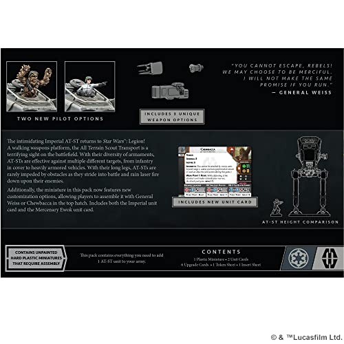 Atomic Mass Games Star Wars: Legion AT-ST Walker (FFGSWL138)