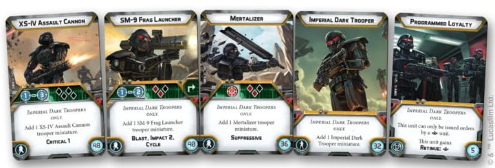 Star Wars Legion Dark Troopers-Erweiterung | Miniaturen-Kampfspiel für zwei Spieler | S