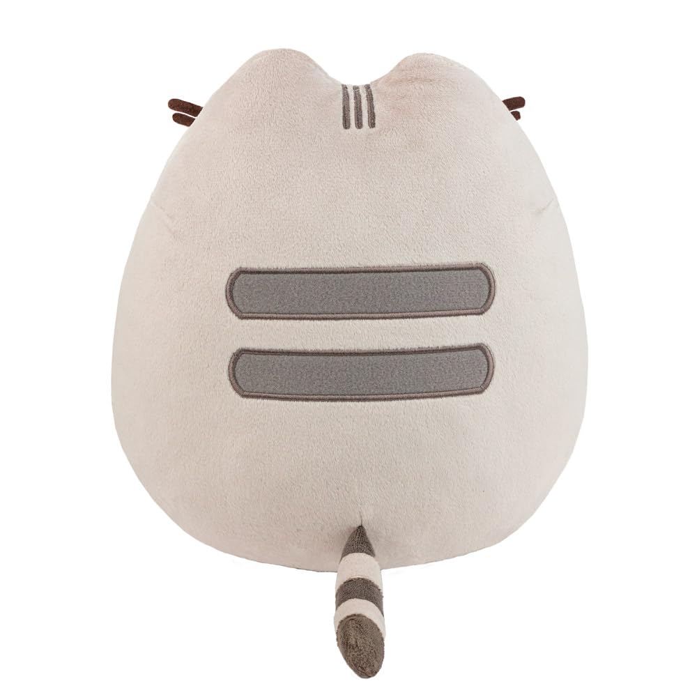AURORA Pusheen with Heart Soft Toy | 9In Grey Plush | Eco-Friendly Fill | Suitable from Birth 5