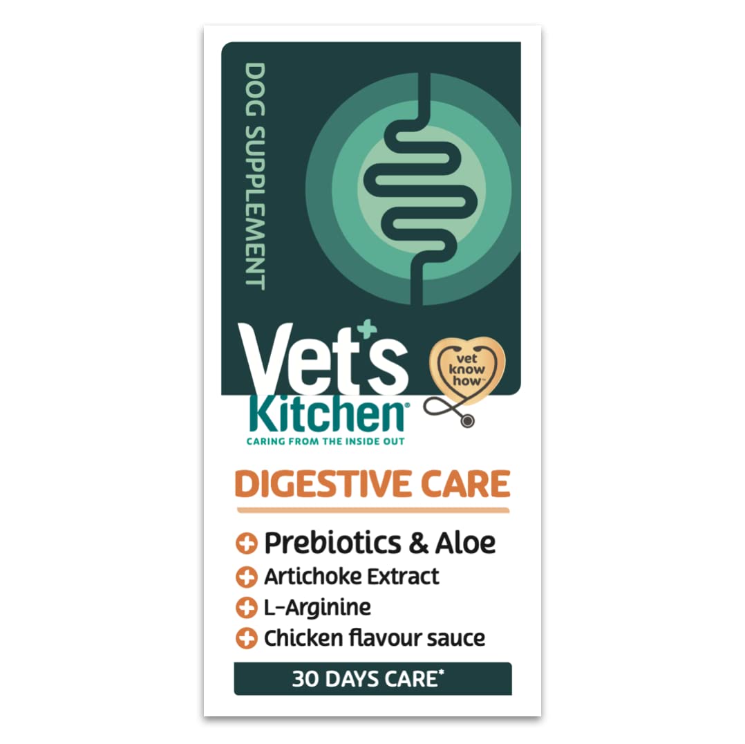 Vet's Kitchen Digestive Care Supplement Sauce for Dogs - Chicken Flavour | Aids Digestion | 300ml 1