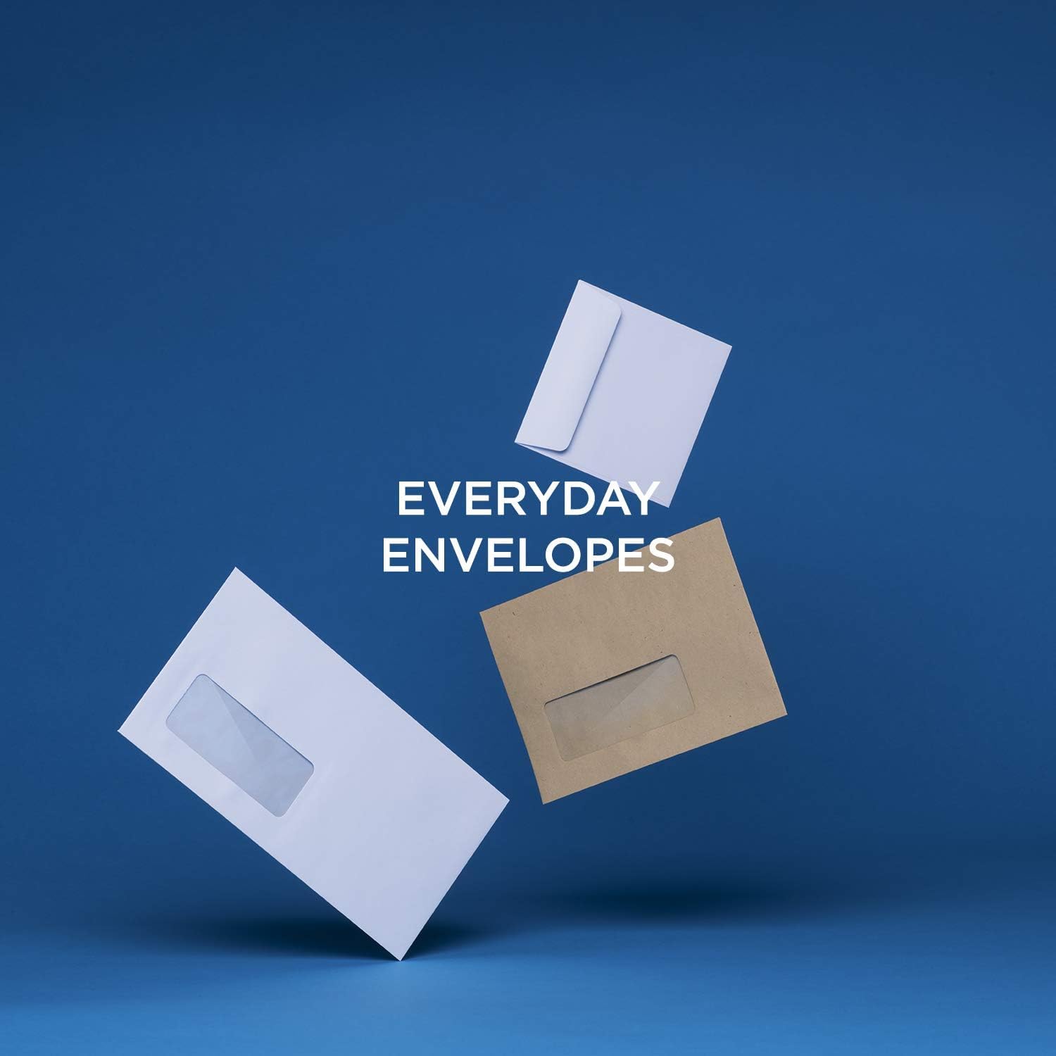 Blake Purely Everyday DL 110 x 220 mm 90 gsm Window Self Seal Wallet Envelopes (13884/50 PR) White - Pack of 50