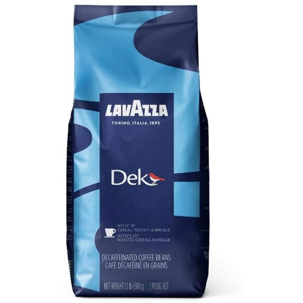 Lavazza DEK Decaffeinated Coffee Beans - 500g Pack