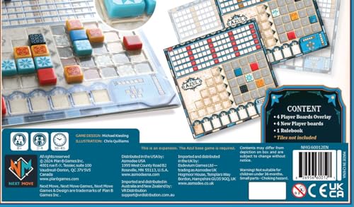 Plan-B-Spiele | Azul: Kristallmosaik | Brettspiel | Ab 10 Jahren | 2-4 Spieler