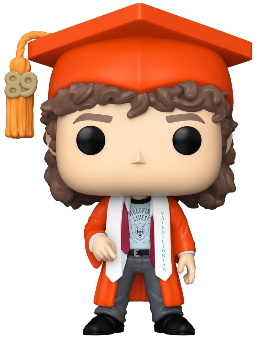 Funko POP! TV: Stranger Things Dustin Graduation Vinyl Figure | 3.75 Inches
