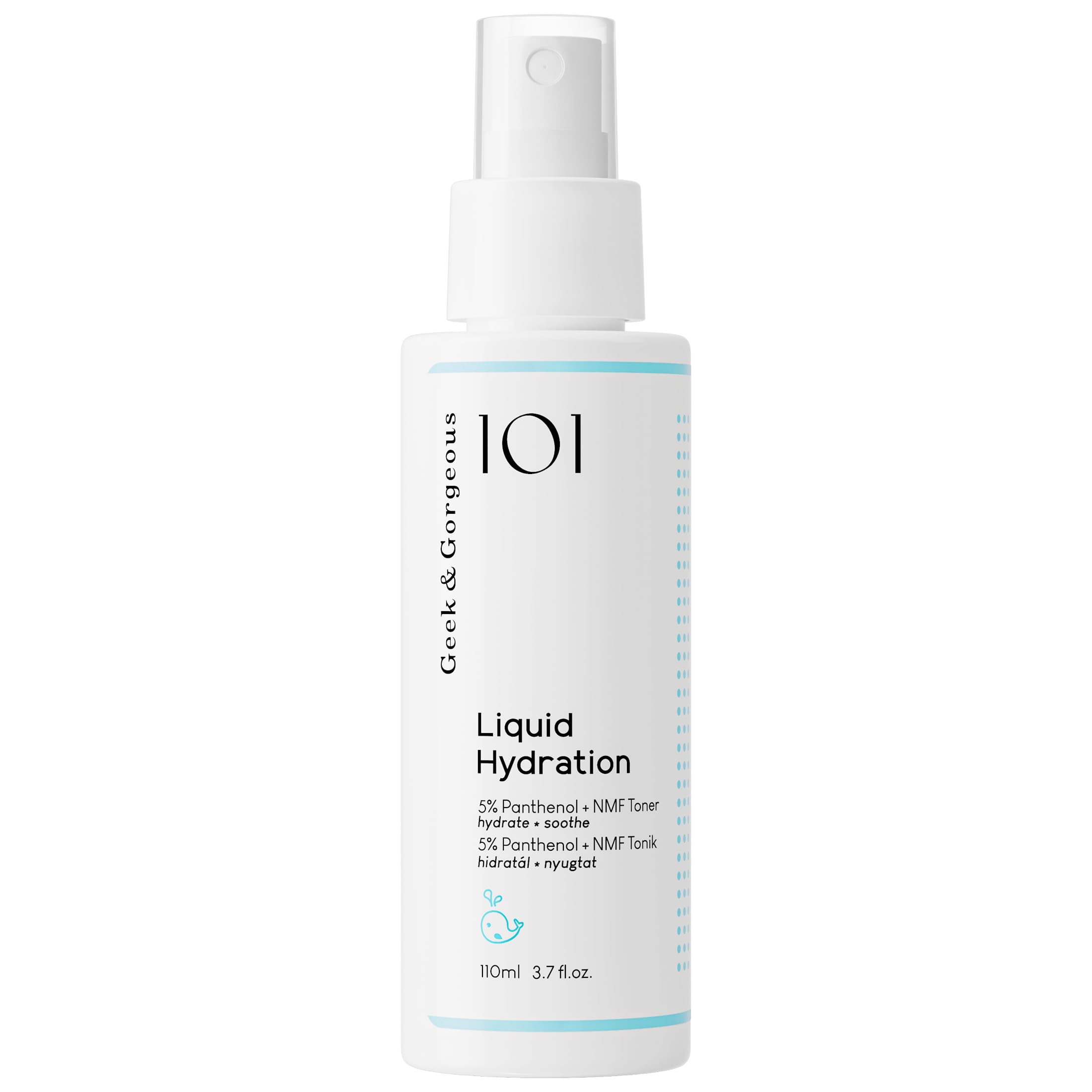 Geek & Gorgeous Liquid Hydration Facial Toner Spray - 5% Panthenol & Allantoin | 110 ml 1